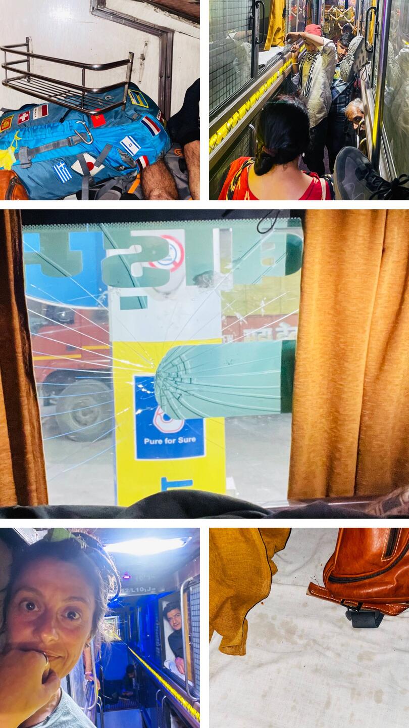 This pretty much sums it up.. the bus ride