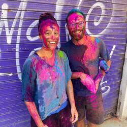 not even 7' outside the hostel