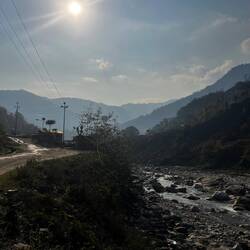 Im Tal unten ist es leider oft sehr diesig