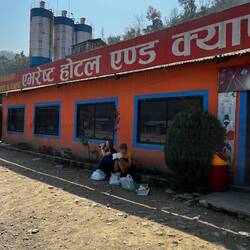 Wir haben vom Hotel noch Vesper bekommen 😍