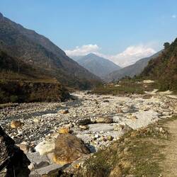 Aber man kann die ersten weißen Gipfel erahnen 😍