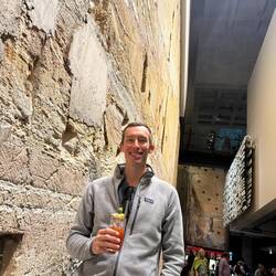 We were really impressed by their massive sandstone wall