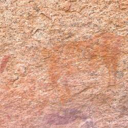 2000-4000;Jahre alte Felsmalereien