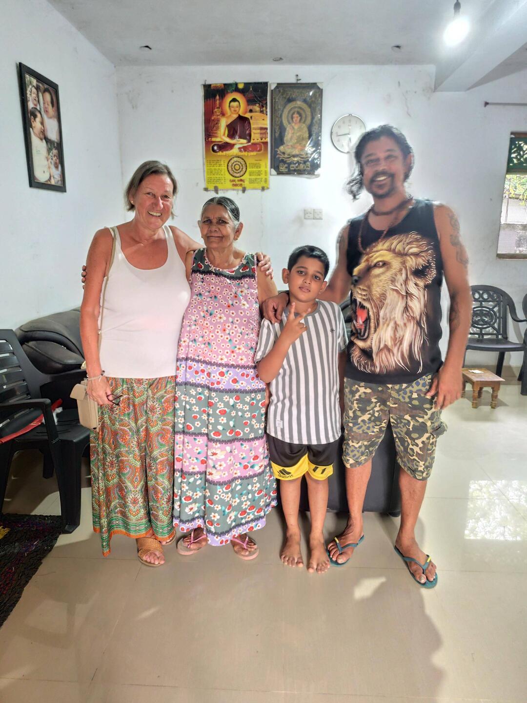 Meine Familie in Sri Lanka