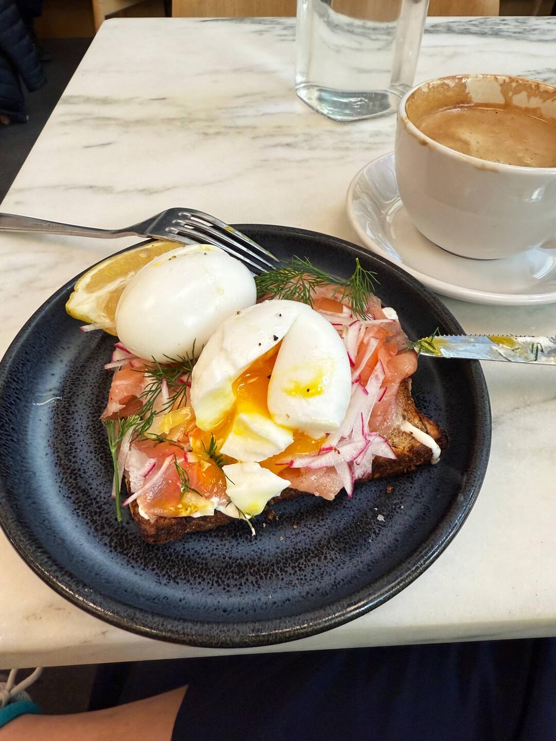 Delicious brunch at Tartinery