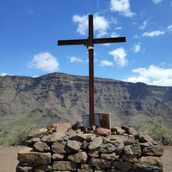 Angekommen, Kreuz erreicht!