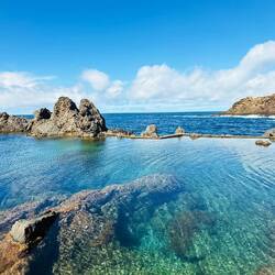 natürliche Lavabäder