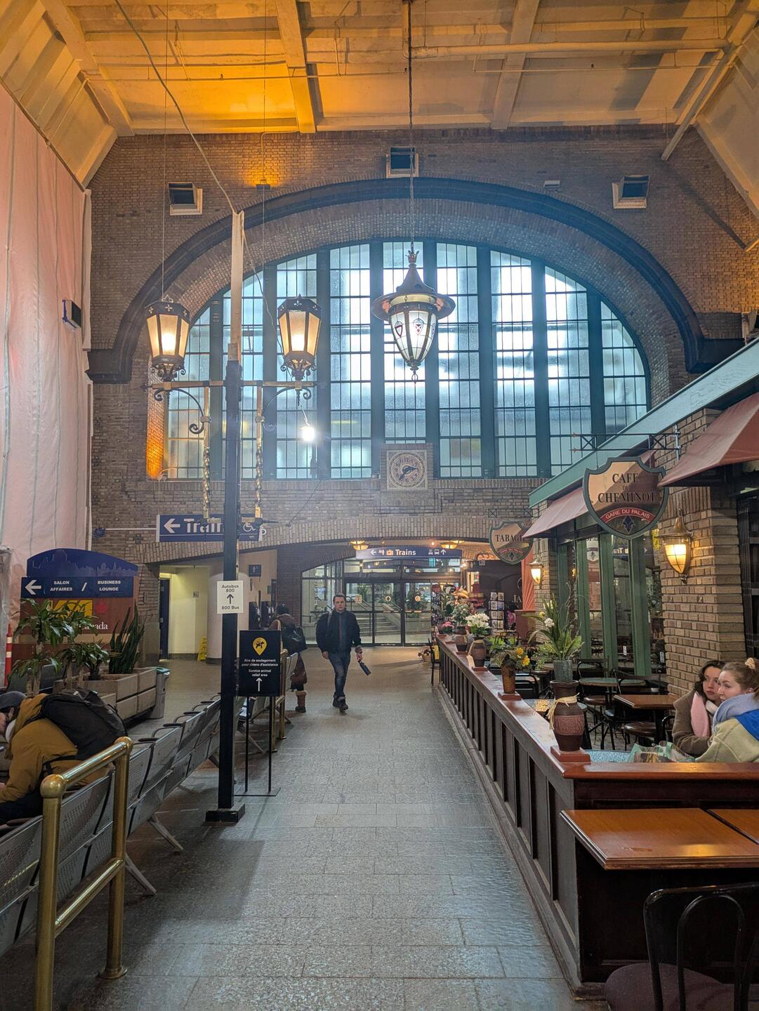 Québecs Bahnhof ist ein Ausflug wert!