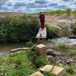 Furt Nr.2 mit Zappel- Brücke