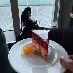 Heut schmeckt der Kuchen nach'm Spielen besonders gut
