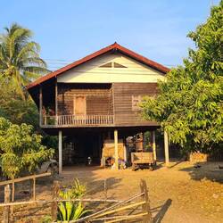 typisches Haus hier in der Gegend