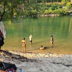 verdiente Abkühlung