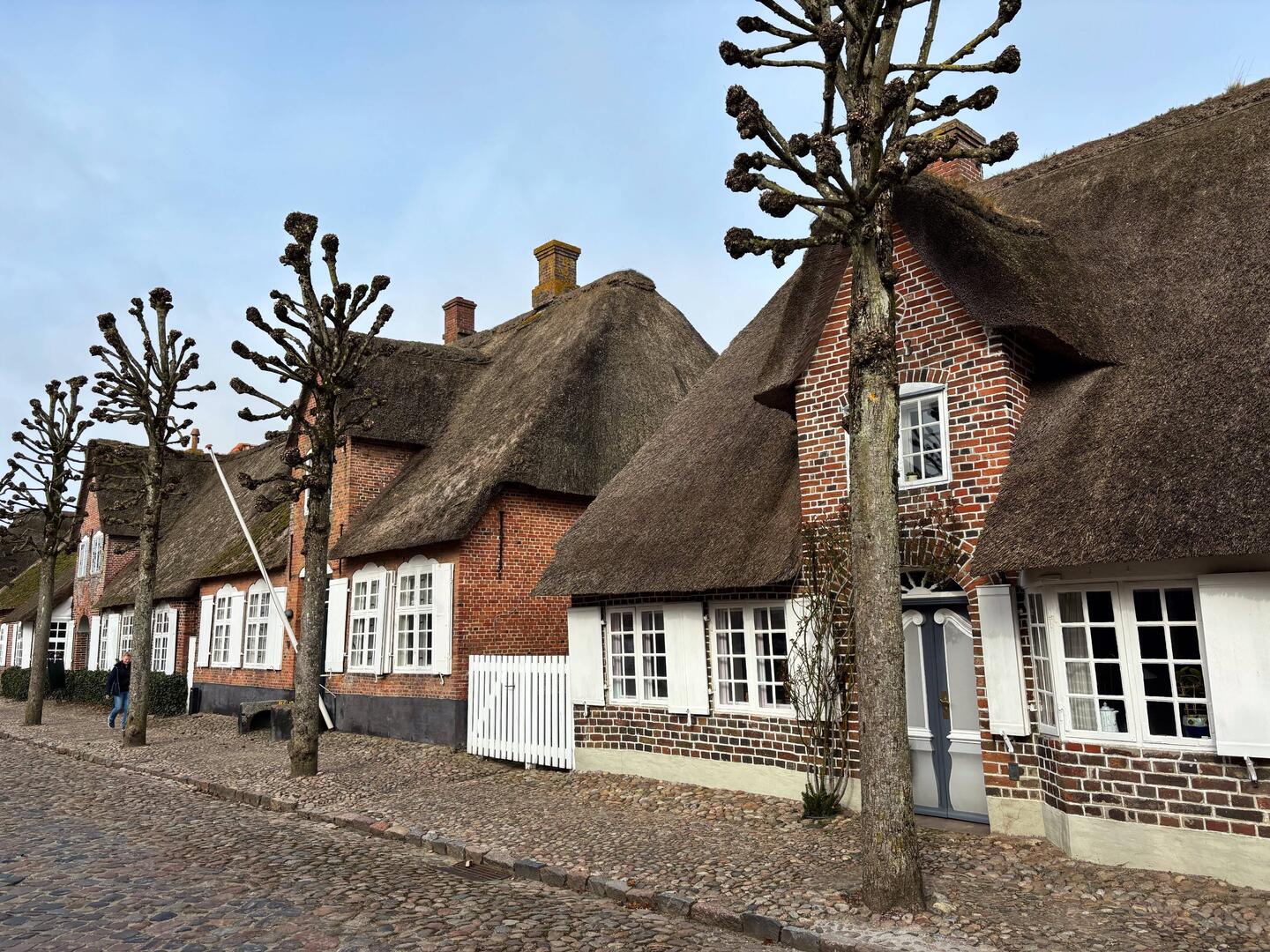 Tipica case danesi a Mogeltonder