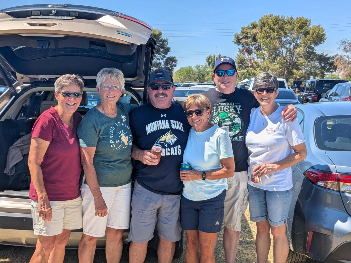 Tailgating before the game
