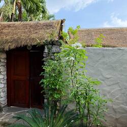 Entrance to our villa