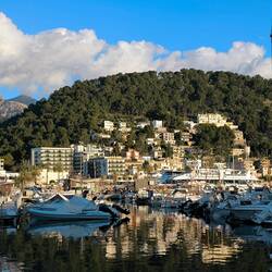 Port de Sóller am Abend