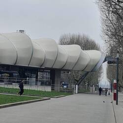 Gebäude der Seilbahn