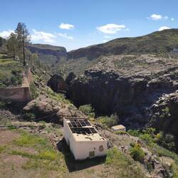 Blick von der Staumauer