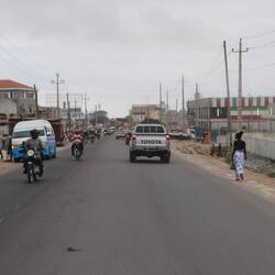 Ich erreiche Lobito...