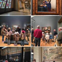 Rijks Museum - teachers lead students to learn.