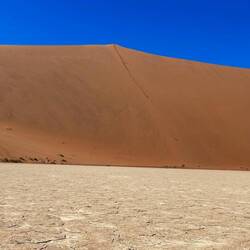 Einmal hoch und wieder runter über die 325 Meter hohe Sanddüne "Big Daddy"