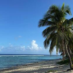 Beach near resort