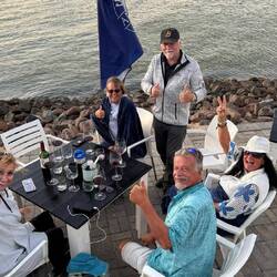 Gute Sparibs und guten Wein