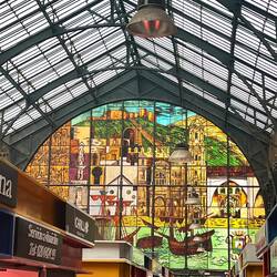Eine sehr schöne Markthalle