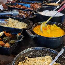 Mittagessen nach dem Floaten ...