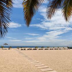 Schließlich geht's in Meer...