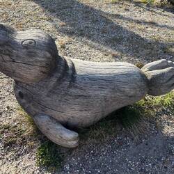 Dondolo nel parco giochi