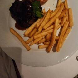Or maybe some steak and fries?