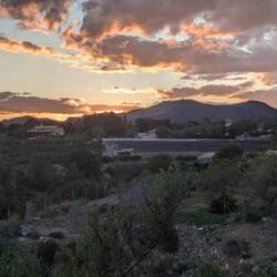 Blick von unserem Stellplatz