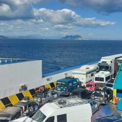 Rückblick nach Spanien.