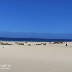 Dunes du sable doré de Fuerteventura