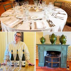 Tasting mit 3 Weinen, zum Lunch zusätzlich ein Rotwein & zum Dessert Portwein