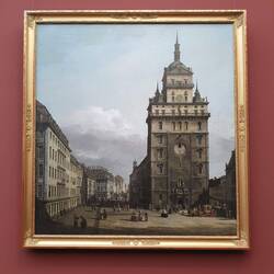 Kreuzkirche in Dresden (um 1750)