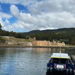 View of the main prison from the water