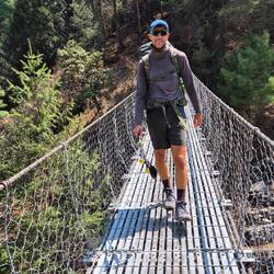 Und wie jeden Tag - die ein oder andere Brücke