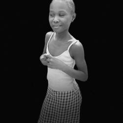 A young lady I caught as we walked to the Crocodile Sanctuary