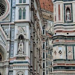 The Duomo (left) and Camponile (right)