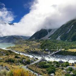 1. von 3 Brücken - hier am Müller Lake