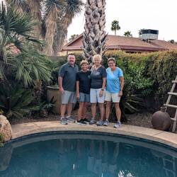 Pam and Jim's stay.