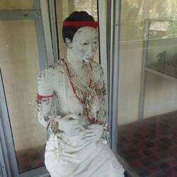 Eine traditionelle Heilerin