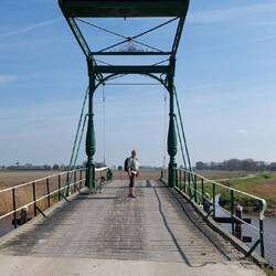 Schicke Brücke von 1879.