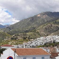 Das besonders malerische weisse Bergdorf Frigiliana oberhalb Nerja