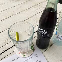 Yay! Coke in a bottle at Fungi