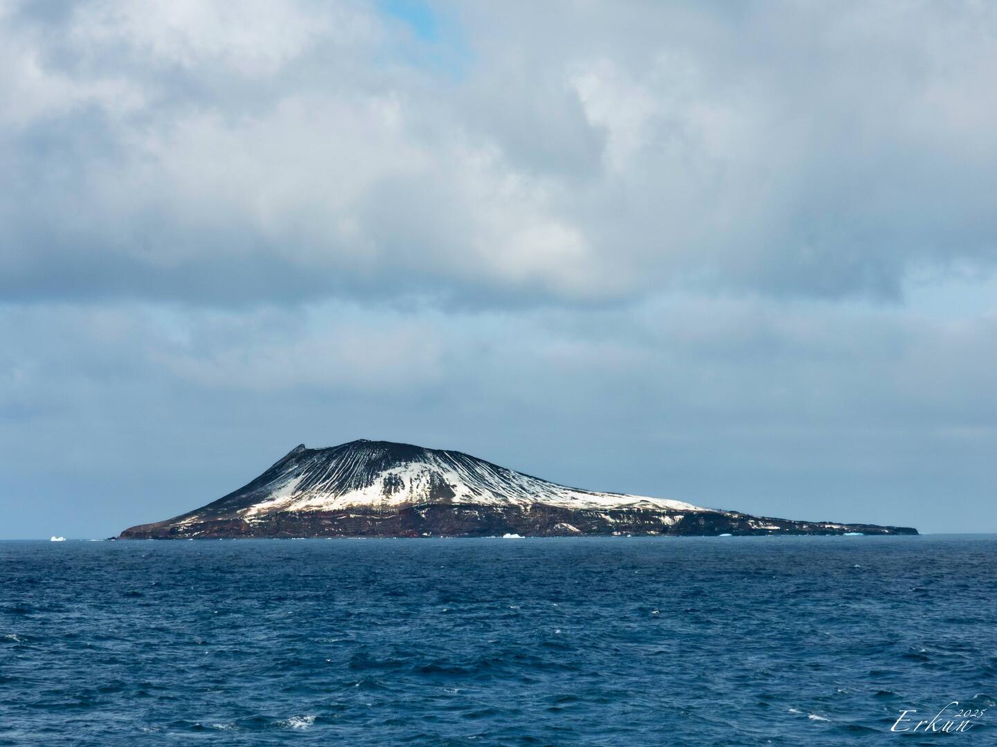 Unlike Thule and Cook, Bellingshausen Island is mostly ice-free — South Sandwich Islands.