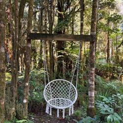 Had my morning coffee gently swinging here