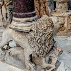 Giovanni Pisano's pulpit in Pisa Cathedral